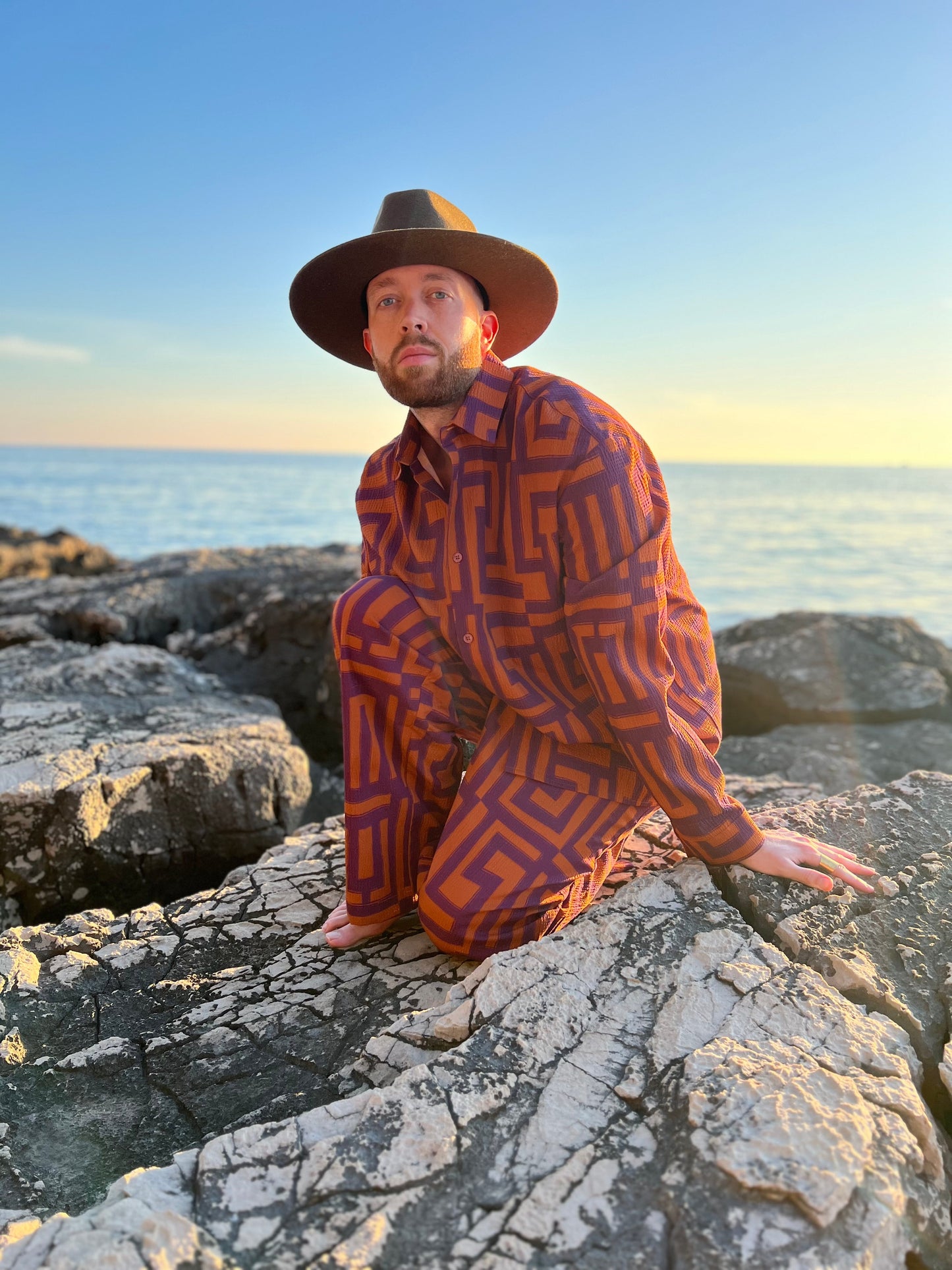 Pula - Bruin - Premium Hoeden from BLUE MONKEY - Just $134.95! Shop now at BLUE MONKEY