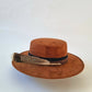 Teak Feather - Premium Custom Hat from BLUE MONKEY - Just $159.95! Shop now at BLUE MONKEY