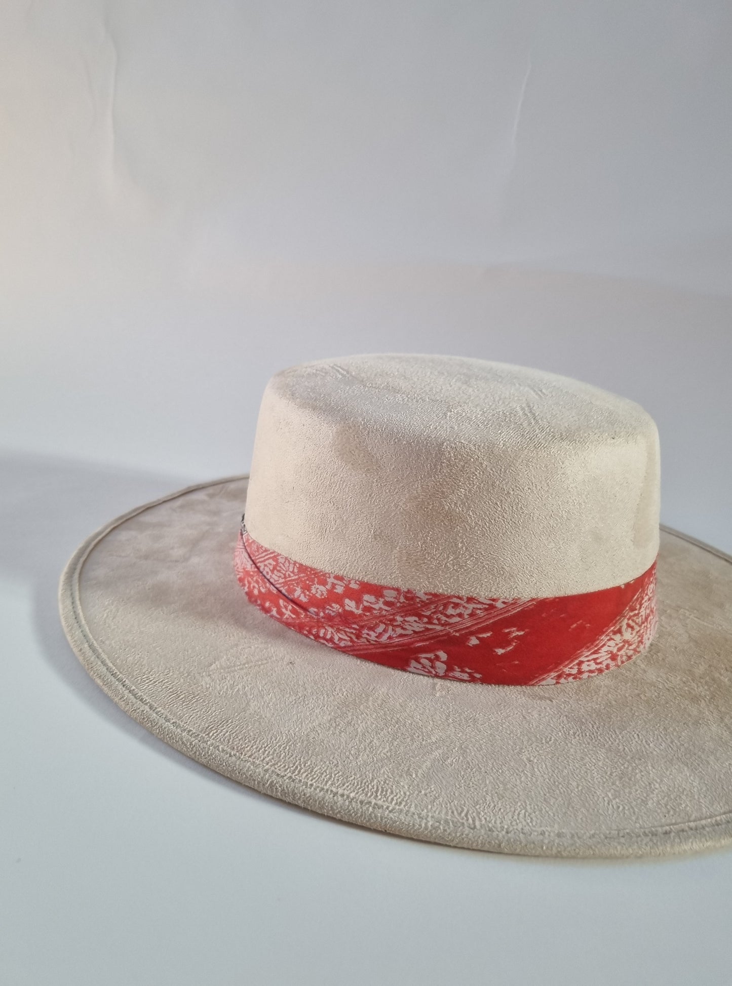 The Luna - Ivory - Premium Customized Hat from Blue Monkey - Just $109.95! Shop now at BLUE MONKEY