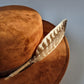 Brown Feather - Premium Custom Hat from Blue Monkey - Just $149.95! Shop now at BLUE MONKEY