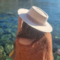 The Vedra - Ivory - Premium Customized Hat from Blue Monkey - Just $99.95! Shop now at BLUE MONKEY